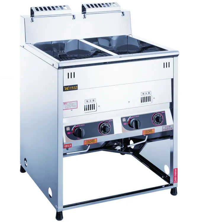 70L Mesin Deep Fryer Stainless Steel Electric Corn Dog Deep Fryer